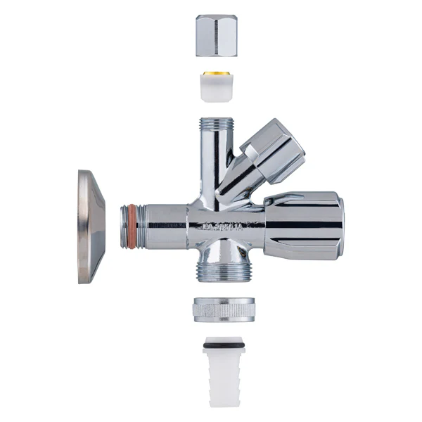 Robinet Schell avec rosace double sorties - Image 5