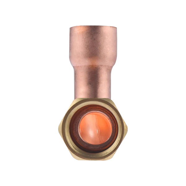 Raccord laiton-cuivre coudé écrou prisonnier - Image 12