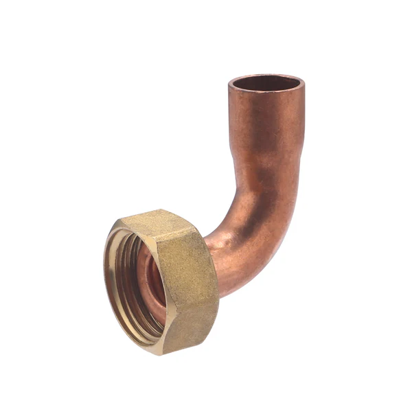 Raccord laiton-cuivre coudé écrou prisonnier - Image 14
