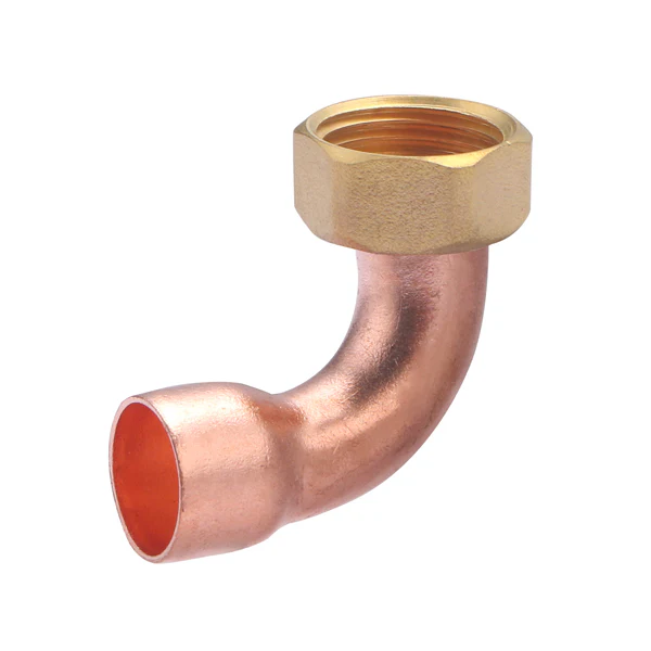 Raccord laiton-cuivre coudé écrou prisonnier - Image 21