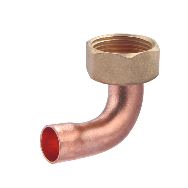 Raccord laiton-cuivre coudé écrou prisonnier - Image 25