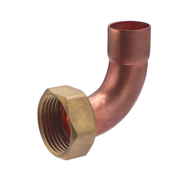 Raccord laiton-cuivre coudé écrou prisonnier - Image 42