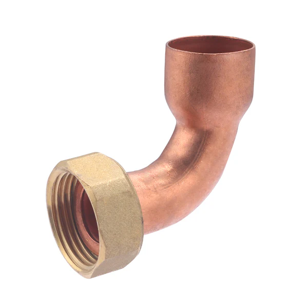 Raccord laiton-cuivre coudé écrou prisonnier - Image 46