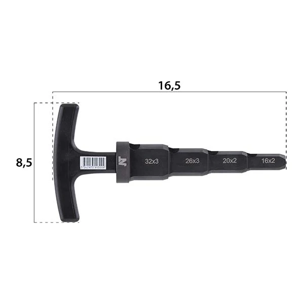 Ebavureur calibreur multicouche 16 à 32 - Image 3