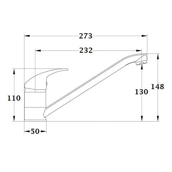 Mitigeur évier POLA chromé - Image 3
