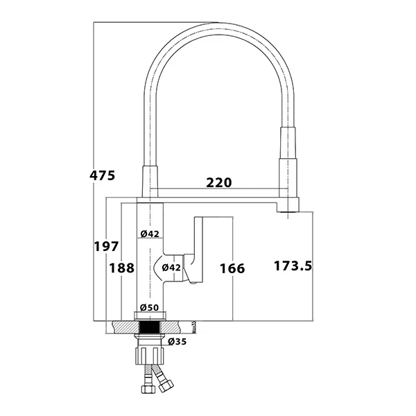 Mitigeur évier SOBRAL - Image 4