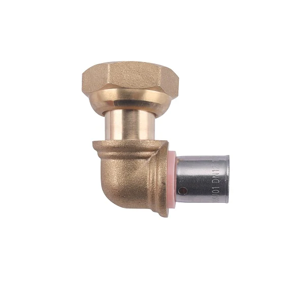 Raccord PER à Sertir Coudé Femelle Écrou Libre - Image 4