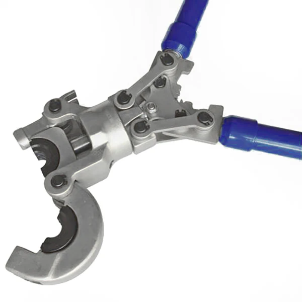 Pince à sertir manuelle tête rotative + inserts profil V Ø12-14-16 - Image 3