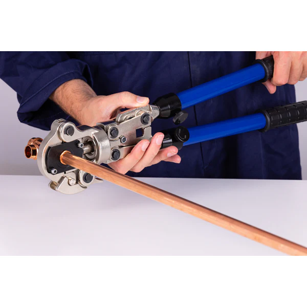 Pince à sertir manuelle tête rotative + inserts profil V Ø12-14-16 - Image 7