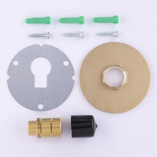 Platine Robinet de Jardin Laiton - Image 6