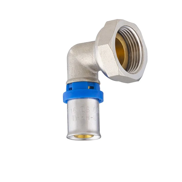 Raccord multicouche à sertir coude femelle écrou libre - Image 6