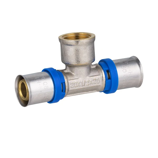 Raccord multicouche à sertir té femelle au centre - Image 5