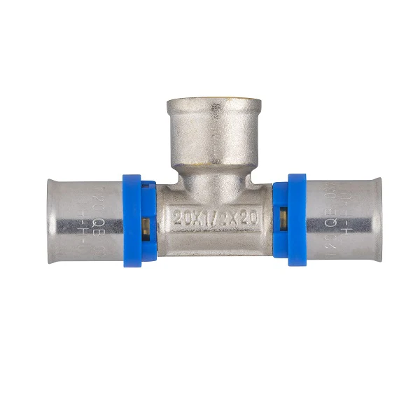 Raccord multicouche à sertir té femelle au centre - Image 6