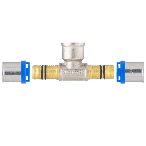 Raccord multicouche à sertir té femelle au centre - Image 8