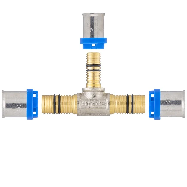 Raccord multicouche à sertir té réduit - Image 4