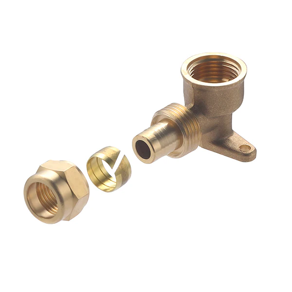 Raccord PER à Compression Coude Applique - Image 7