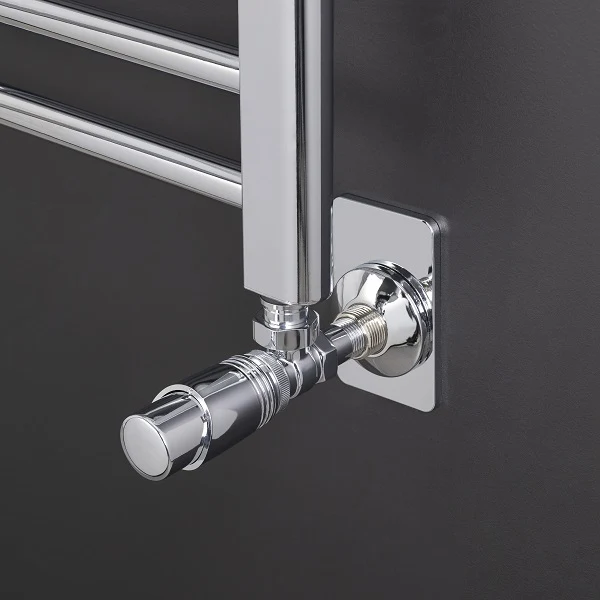 Robinet thermostatique chrome pour radiateur - Image 3