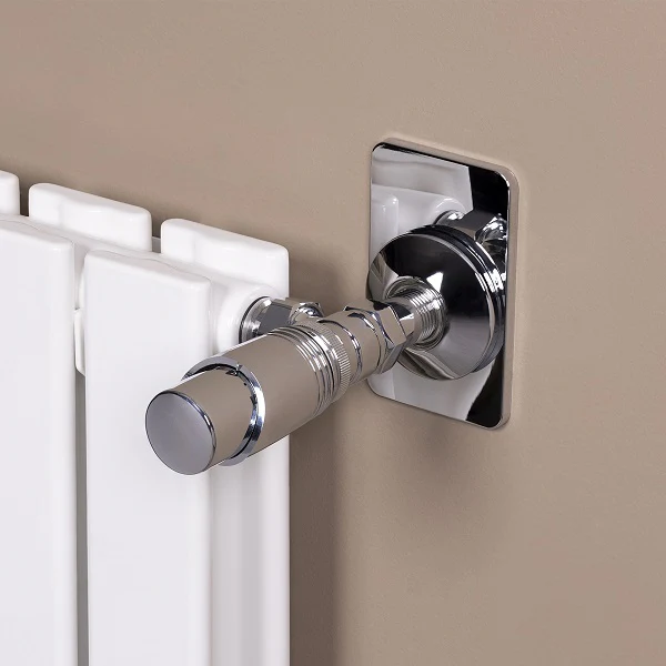Robinet thermostatique chrome pour radiateur - Image 4