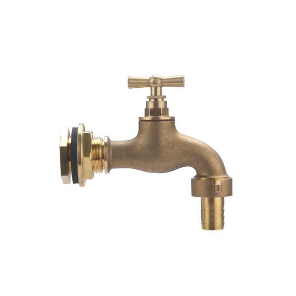 Kit robinet de jardin traditionnel + raccord de traversée de cuve - Image 3