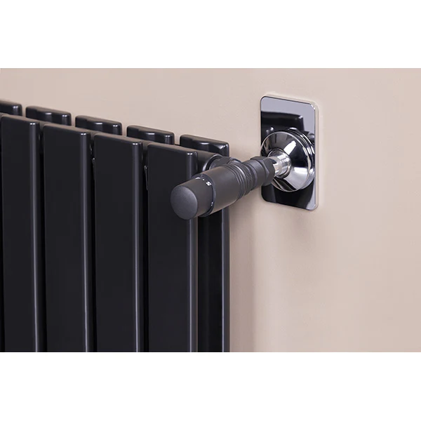 Tête de Radiateur Thermostatique Noire - Image 5